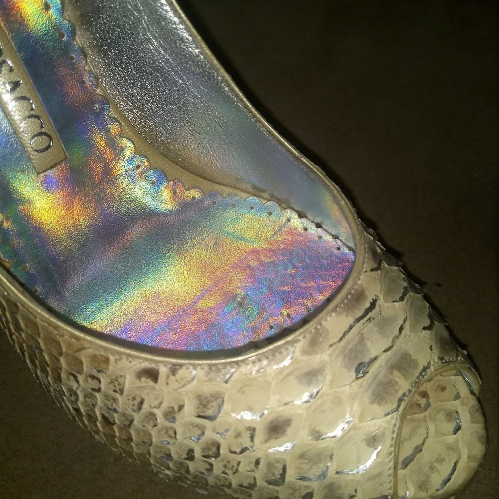 Snakeskin Francescosacco Heels - Picture 3 of 7